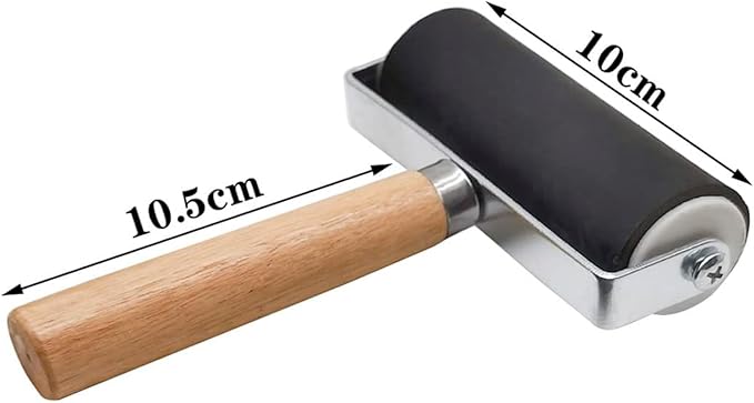 HRJZF 3 Pack Rubber Brayer Roller - Image 2