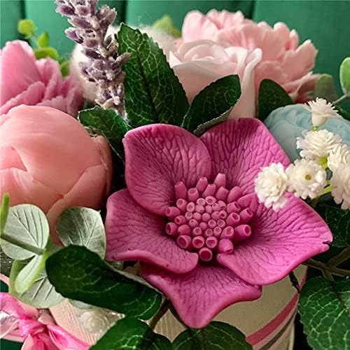 Resin Flower Silicone Mold Wedding Decoration Flower Molds Candle Wax Cake - Image 6
