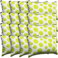 Eccliy 20 Pcs Tennis Makeup Bags Bulk Sport Team Gifts Tennis Cosmetic Bag Accessories for Women Toiletry Zipper Pouch Travel Canvas Gifts Stuff for Party Team Players Lover