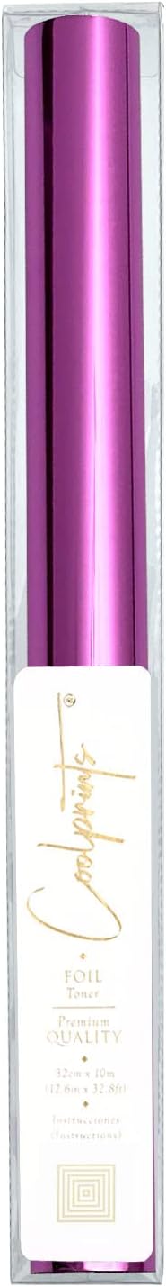 Foil for Laminator and Laser Printer, Foil for Toner, Basic Colors, Roll of by Coolprints