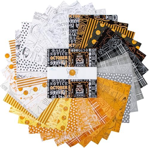 J Wecker Frisch Costume Maker's Act II 42 10-inch Squares Layer Cake Riley Blake 10-16000-42