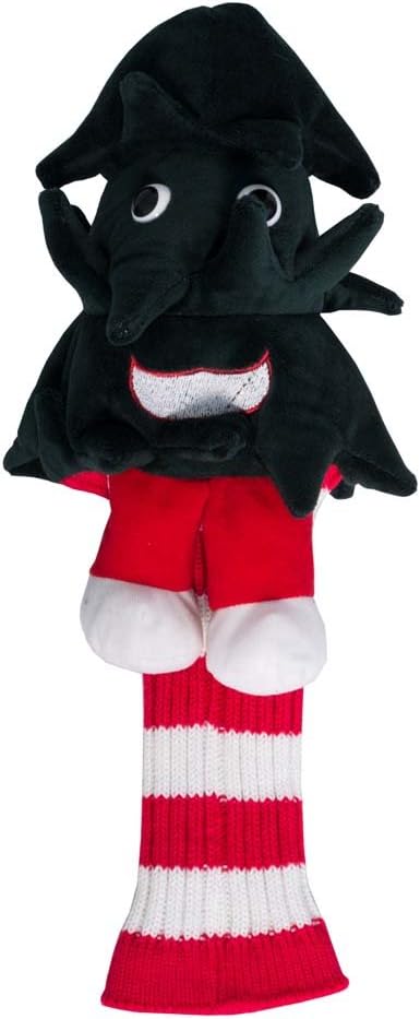 Team Golf NCAA Ohio State Buckeyes Mascot Head Cover Mascot Golf Club Headcover, Fits most Oversized Drivers, Extra Long Sock for Shaft Protection, Officially Licensed Product