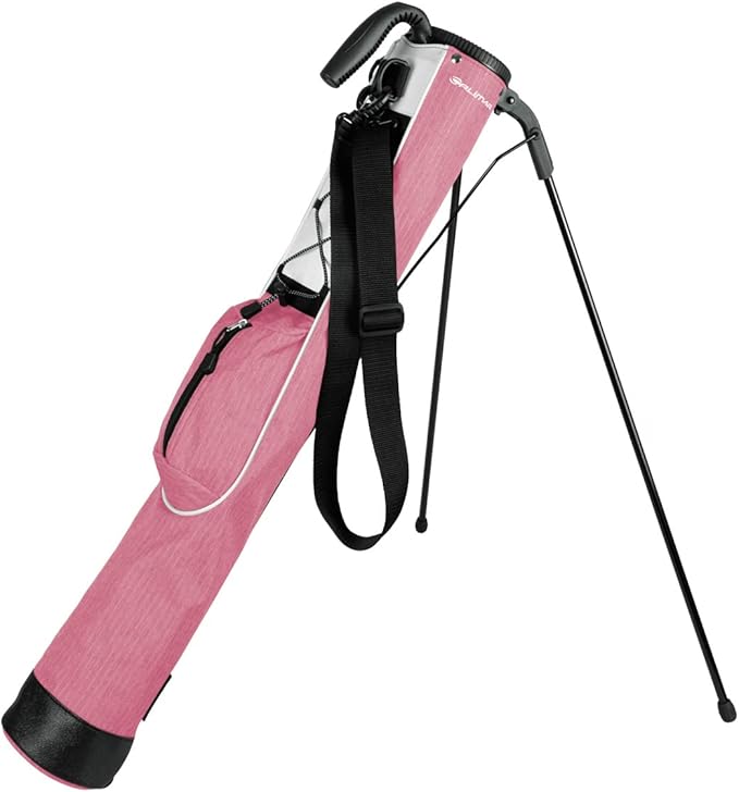 Orlimar Pitch ’n Putt Lightweight Sunday Golf Bag with Stand, Ultra-Light Carry Design, Two-Way Divider Top, Shoulder Strap, Compact Carry Golf Bag for Men & Women