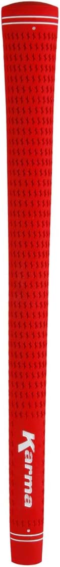 Karma Velour Golf Grips for Men, Women, Juniors | Undersize, Standard, Midsize, Oversize, & Jumbo | 6 Colors | Choose Single, 9, 13 Pack or Golf Club Grip Kit