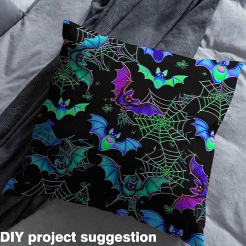 jejeloiu Halloween Fabric by The Yard Soft 1 Yards