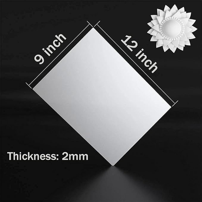 MEARCOOH Foam Sheets Crafts White 9x12 Inch 2mm Eva Color Craft Foam Paper - Image 4