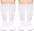 Sarfel Kids Soccer Socks Toddler Soccer Socks Girls Boys Soccer Socks Kids Tube Socks with Stripes Toddler Knee High Socks