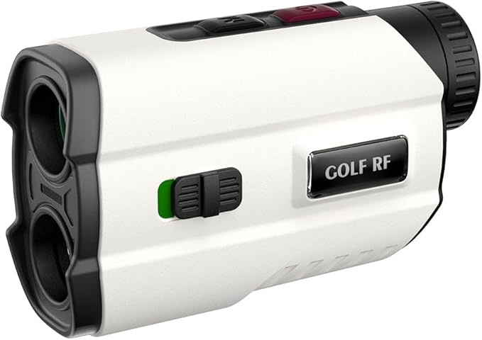 Golf Rangefinder with Slope, 1200 Yards Range Finder with High-Precision Flag Pole Locking Vibration, 7X Magnification, Rechargeable Battery