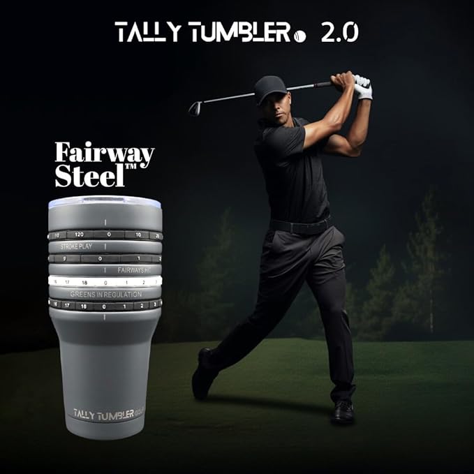 Tally Tumbler Golf (Fairway Steel)