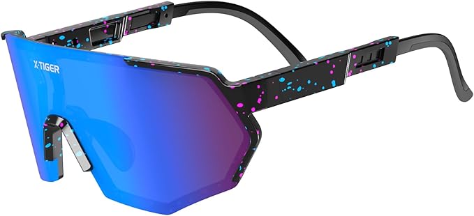 X-TIGER Polarized Youth Baseball Sunglasses UV400 Kids Sunglasses Boys Girls 8-12 Youth for Softball Cycling Sports Glasses