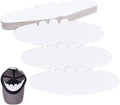FINGERINSPIRE 50 Pcs Baseball Caps Inserts Shapers 3.7x11.2inch White Baseball Caps Inserts Universal Cap Inner Liner Cardboard Hat Support Brim Holder for Fitted Ball Sports Cap Insert