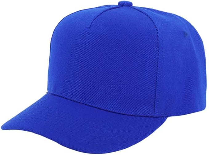 ZH 12 PC 5 Panel Baseball caps, Bulk Baseball caps, Customizable DIY Design, Wholesale Caps, One-Size-Fits-All