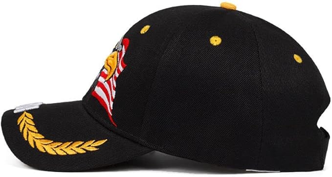 USA Flag Baseball Cap American Patriotic Trucker Hat Father Dad Mother Mom Adjustable Sportswear Hat for Men Women Adults