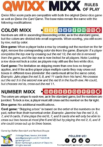 Gamewright Qwixx Mixx - Image 7