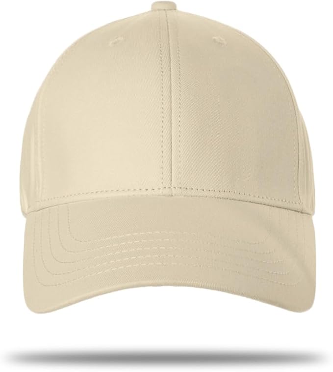 Oversize XXL Baseball Cap Cotton Big Head Hats Solid Color Large Head Hats Plus Size Hat Adjustable 23"-25.5"