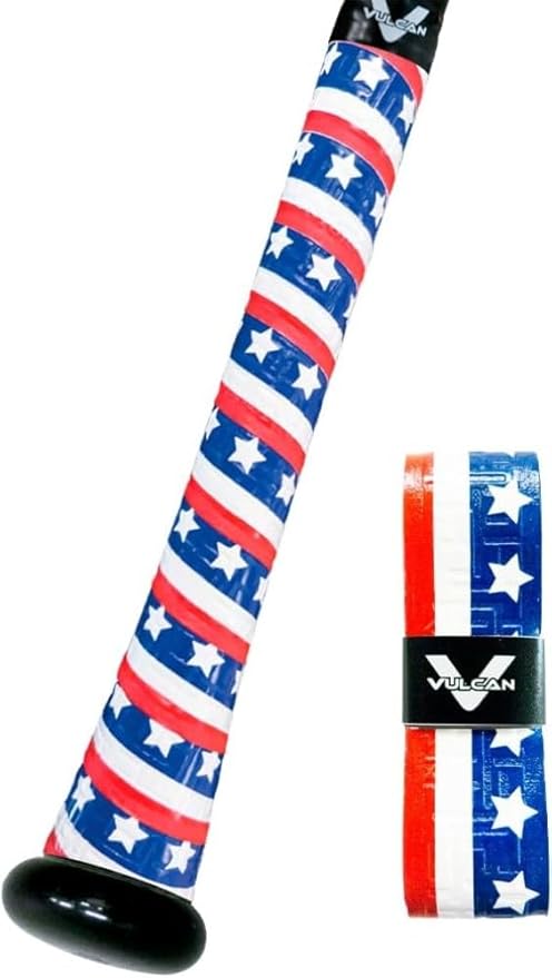 Vulcan | 0.50mm / 1.00mm / 1.75mm Bat Grip | Baseball/Softball | Multiple Colors