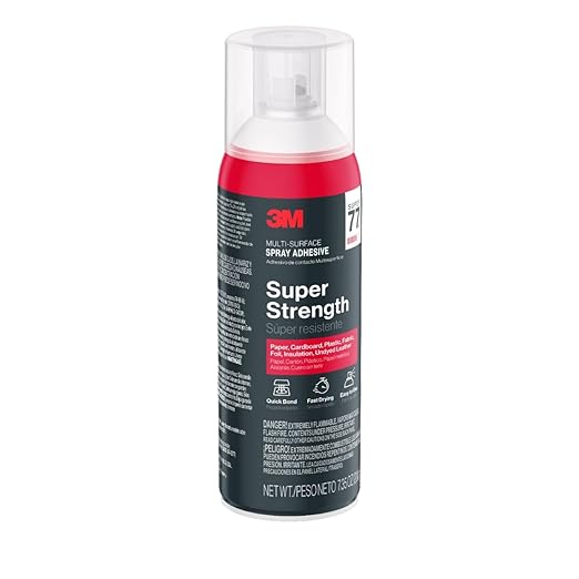 3M Super 77 Multipurpose Spray Adhesive, 7.35 oz Cans, Metal & More - Image 4