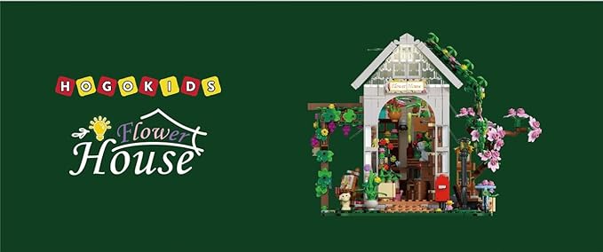 HOGOKIDS Flower House Building Set - Image 14