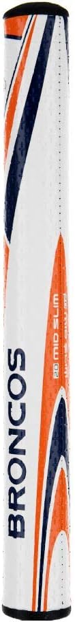 SuperStroke NFL Golf Putter Grip, Mid Slim 2.0, Cross-Traction Control Texture for Max Feel and Comfort