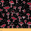 jejeloiu Mushroom Fabric by The Yard Soft 3 Yards