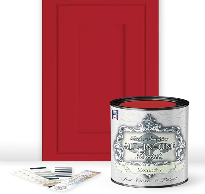 ALL-IN-ONE Paint, Durable cabinet and furniture paint. Built in primer and top by HeirloomTraditionsPaint