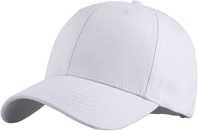 Oversize XXL Baseball Cap Cotton Big Head Hats Solid Color Large Head Hats Plus Size Hat Adjustable 23"-25.5"