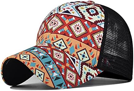 Criss Cross Hat Washed Distressed Baseball Cap Ponytail Hat High Messy Bun Ponycap for Women