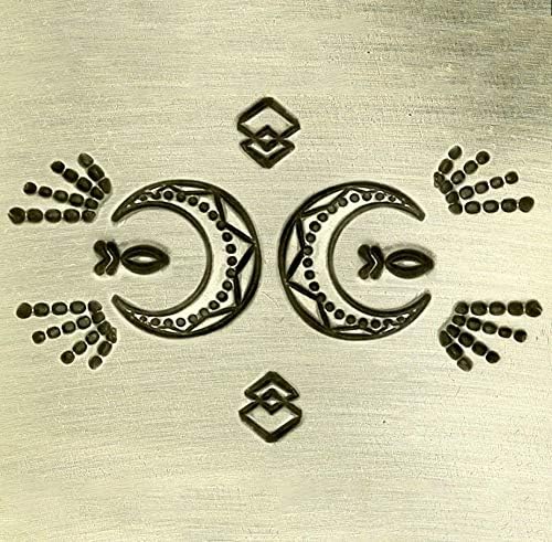ImpressArt - Signature Geometric Mandala Metal Stamp Pack, Steel Punches - Image 4