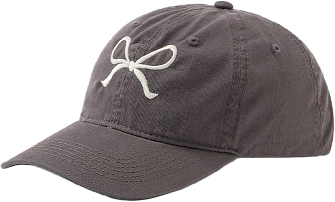 Bow-Tie Baseball Cap for Women Fashion Sun Hats for Women Trucker Hat Y2k Sun Cap Visor Cap Hiking Travel Trendy 2026