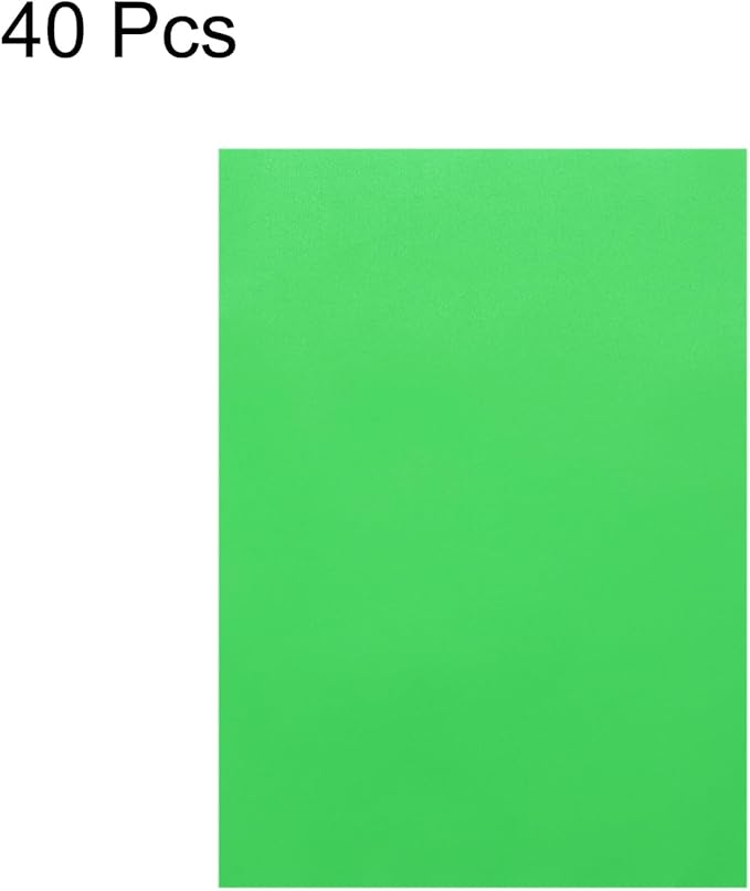 MECCANIXITY Colored Vellum Paper, 40 Sheet Green Transparency 11.7 x 8.2 - Image 3