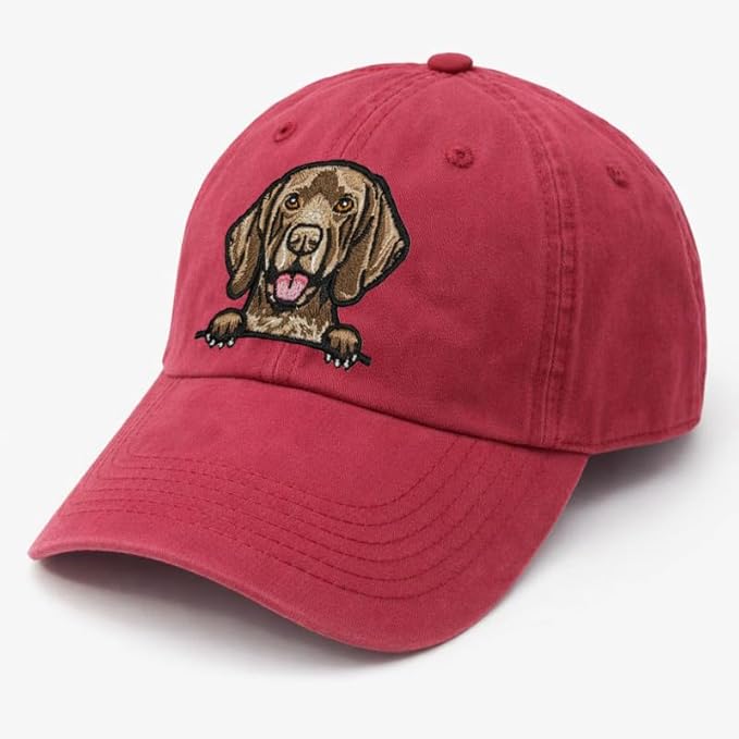 Pet Dog Lover Gifts,Embroidered Dog Baseball Hats for Men Women Dad Mom