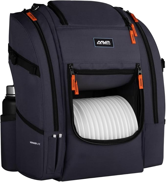 MVP Disc Sports Voyager Lite Backpack Disc Golf Bag (Choose Your Favorite Color)