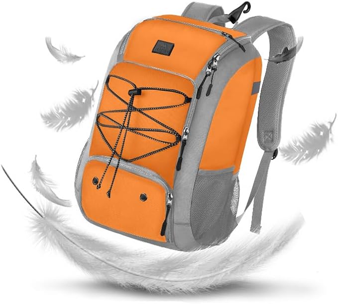 MATEIN Baseball Backpack, Softball Bat Bag with Shoes Compartment for Youth, Boys and Adult, Lightweight Baseball Bag with Fence Hook Hold TBall Bat, Batting Mitten, Helmet, Caps, Teeball Gear