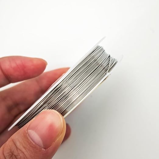 INSPIRELLE 6 Packs 304 Stainless Steel Craft Wire Mixed Sizes Bendable Metal - Image 4
