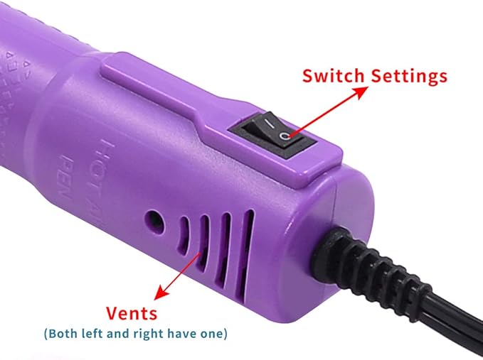 Heat Gun, mofa Embossing Mini Heat Gun, Hot Air Gun - Image 4