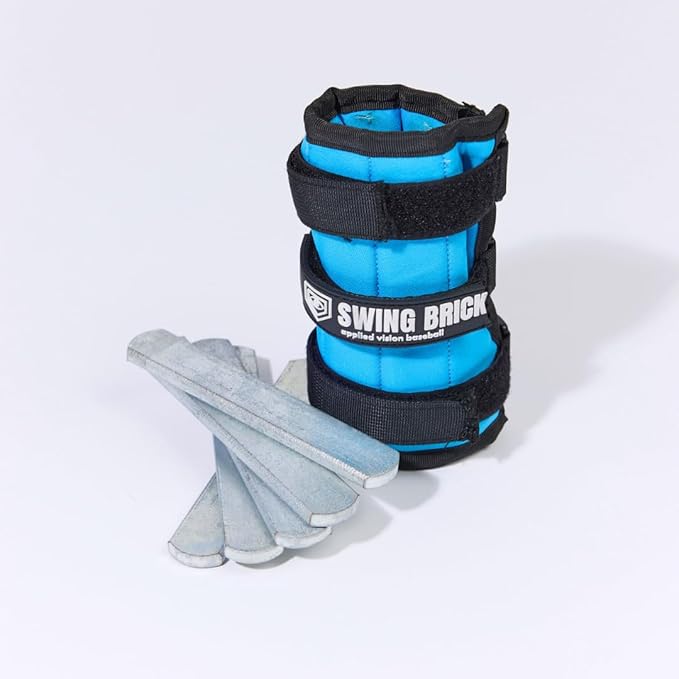Swing Brick Bat Weight - Baseball & Softball Batting Training Aid, Adjustable Bat Weight for Baseball Youth Overload Swing Training. from 5-30 oz. Bat Weights for Use While Hitting.