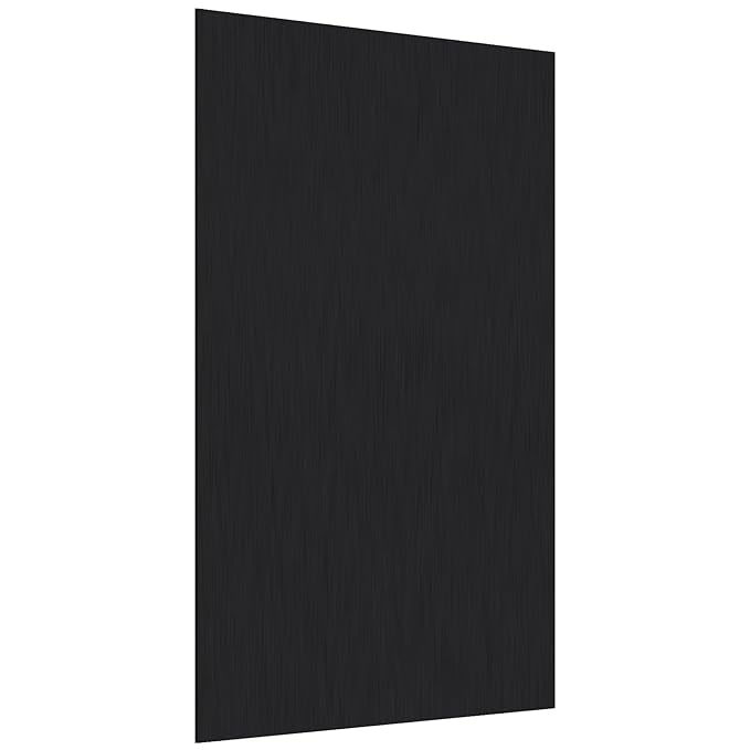 Anodized Aluminum Sheet 8 x 12 x 1/16 Inch Black 5052 Aluminum Alloy Engraving by CKVIHAV