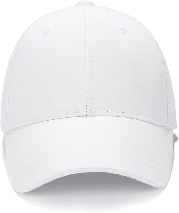 Edoneery Baseball Cap for Kids-Adjustable Washed Cotton Golf Toddler Hat for Boys & Girls