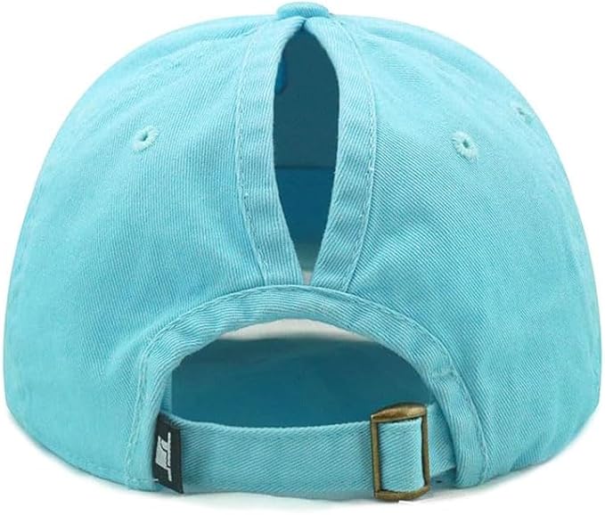 Cotton Baseball Cap Dad Hat – Washed Low Profile Adjustable Hat for Men Women Casual Outdoor Running Golf