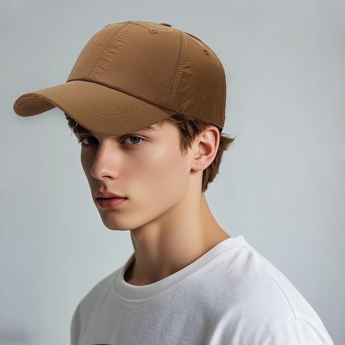 Waterproof Baseball Cap Breathable UPF50+ Caps for Men Women Outdoor Sport Adjustable Rain Quick Dry Hat
