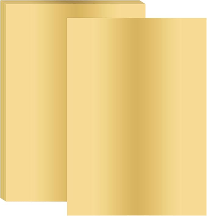 PATIKIL 11.7x8.3" Hot Stamping Foil Paper Sheet, 20 Sheets A4 Heat Transfer Hot by PATIKIL