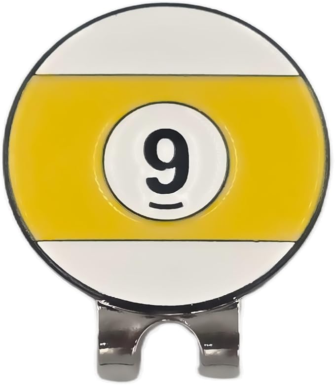 Funny & Unique Golf Ball Markers with Hat Clip – Creative Icon Designs for Golfers – Golf Accessories & Gifts