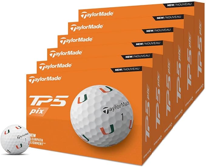 TaylorMade Golf 2024 TP5 PIX ONE Dozen Golf Balls