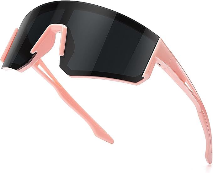 SEKKAF Youth Baseball Sunglasses for Boys Girls Age 6-12 Softball Cycling Sports Sunglasses for Kids Lightweight Frame
