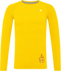 DEVOROPA Youth Boys Compression Thermal Shirt Long Sleeve Kids Fleece Baselayer Soccer Baseball Undershirt Slim/Regular/Husky