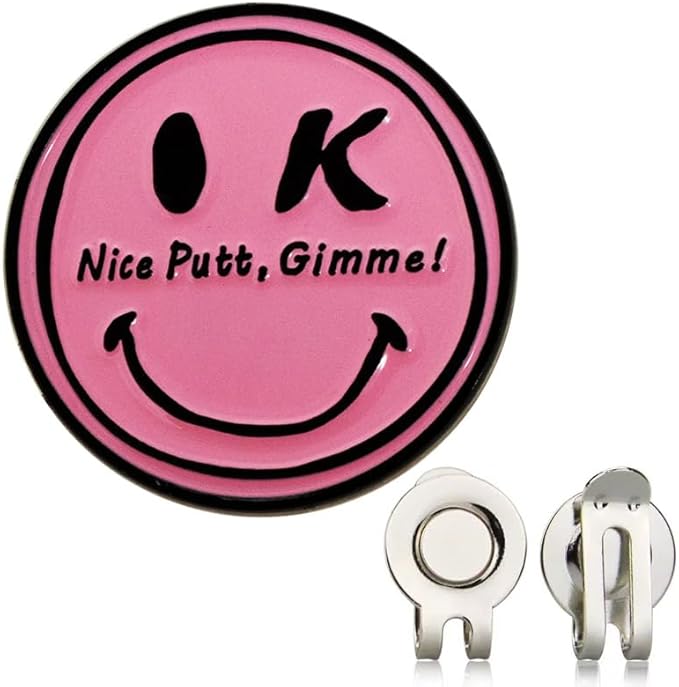 Funny & Unique Golf Ball Markers with Hat Clip – Creative Icon Designs for Golfers – Golf Accessories & Gifts