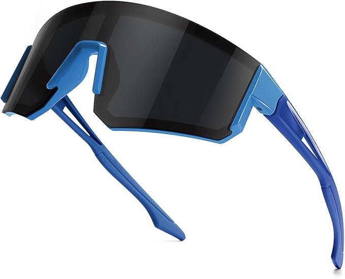 SEKKAF Youth Baseball Sunglasses for Boys Girls Age 6-12 Softball Cycling Sports Sunglasses for Kids Lightweight Frame