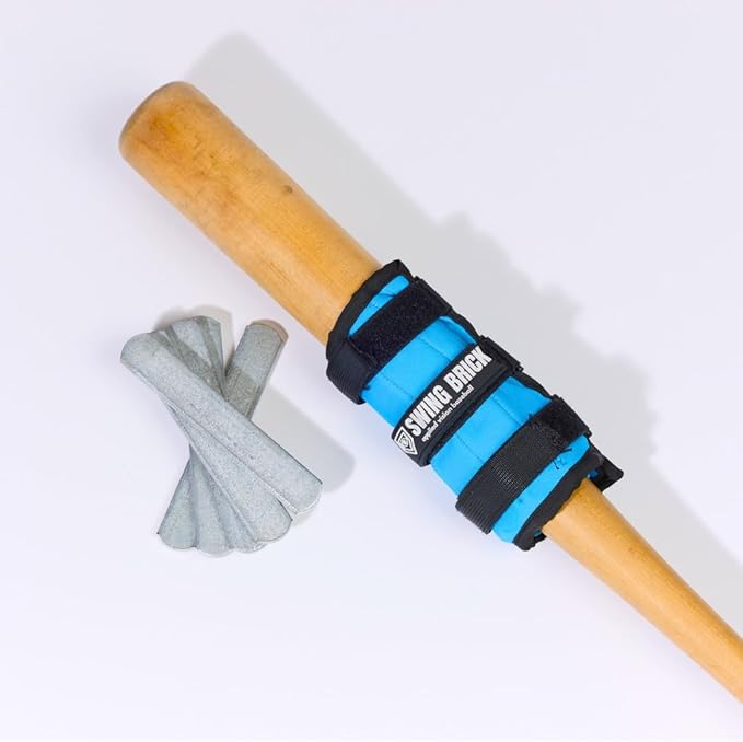 Swing Brick Bat Weight - Baseball & Softball Batting Training Aid, Adjustable Bat Weight for Baseball Youth Overload Swing Training. from 5-30 oz. Bat Weights for Use While Hitting.