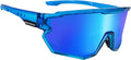 Sports Sunglasses Cycling Glasses Pink Polarized Glasses Baseball glasses with 3 lenses,Fishing,Ski Running Golf