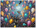 1000 Piece Puzzle for Adults - Halloween Candies, Colorful Candy Balloons